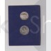 1000 e 500 lire 1984 dittico in argento  Anno Santo Giovanni Paolo II